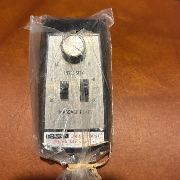 Vintage 1979 Pollenex B-500 Deep Heat Back Massager Heated Vibrating NOB - Picture 9 of 14